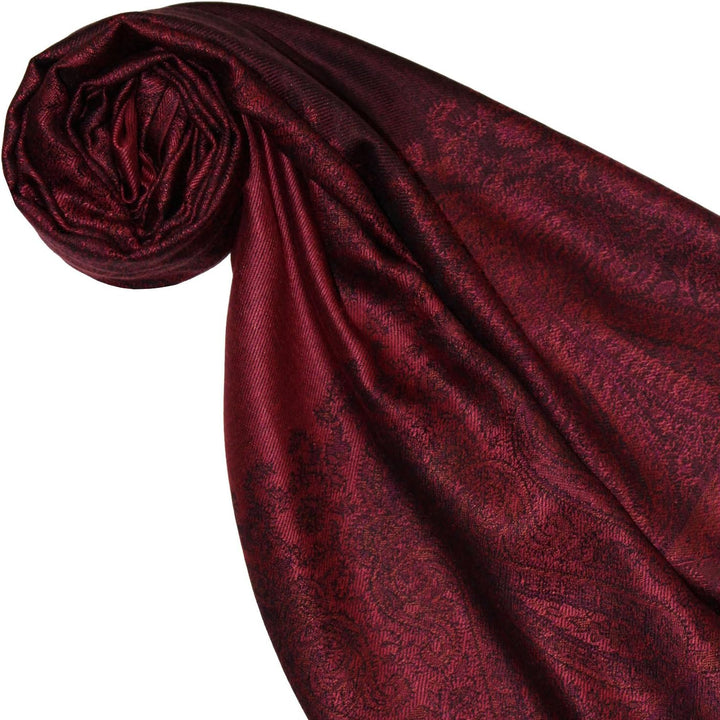 Lorenzo Cana Marken Pashmina Schal Schaltuch Stola Umschlagtuch opulentes Muster in harmonischen Far