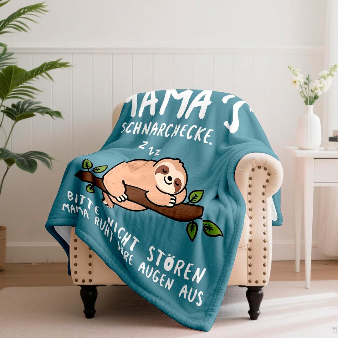 Geschenke für Mama Weihnachten, Geburtstagsgeschenk für Mama, Kuscheldecke Geschenk für Mutter zum G