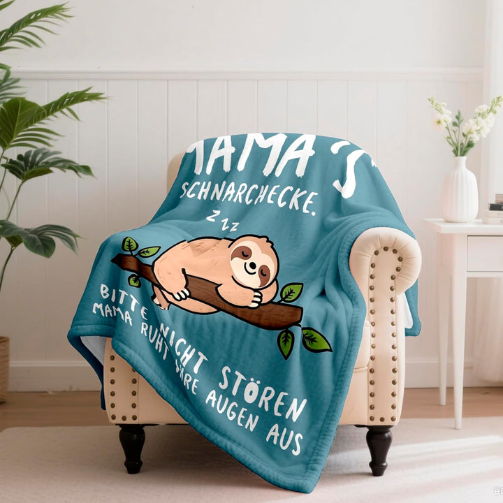Geschenke für Mama Weihnachten, Geburtstagsgeschenk für Mama, Kuscheldecke Geschenk für Mutter zum G