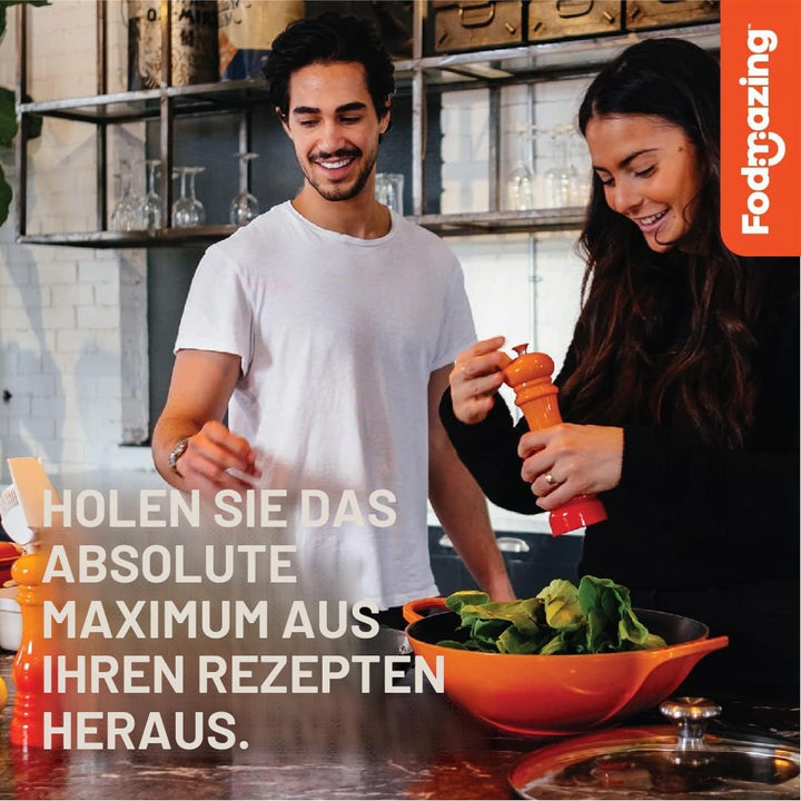 Fodmazing Zwiebelersatz, niedriger FodMap-Knoblauchersatz, IBS-freundlich, gentechnikfrei, fettfrei,