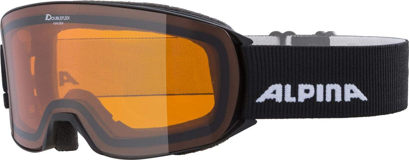 ALPINA SCARABEO Q-LITE - Verspiegelte, Kontrastverstärkende OTG Skibrille Mit 100% UV-Schutz Für Erw