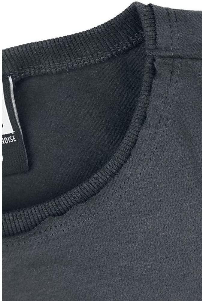 Amplified Mens The Beatles Logo Charcoal T Shirt CHARCOAL Extra Extra Large - Charcol