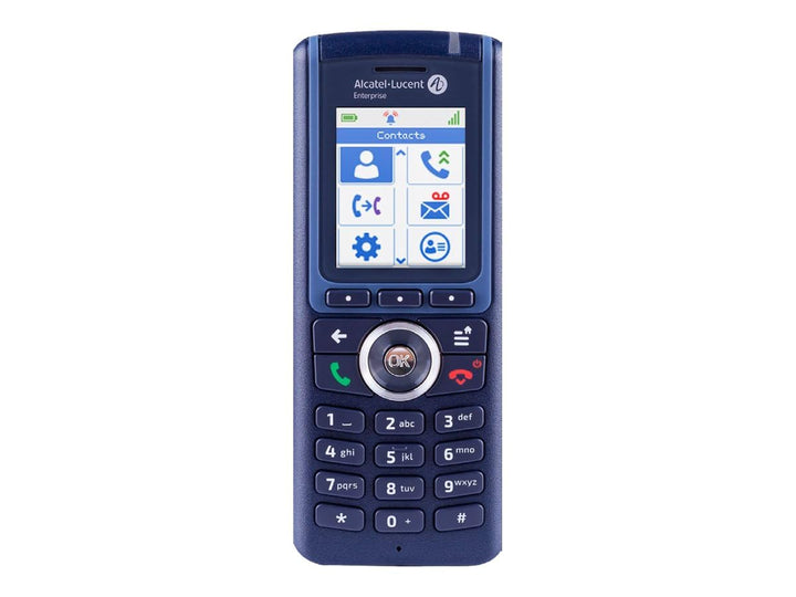 Alcatel-Lucent 8234 DECT-Mobilteil, Akku und Gürtelclip, schwarz