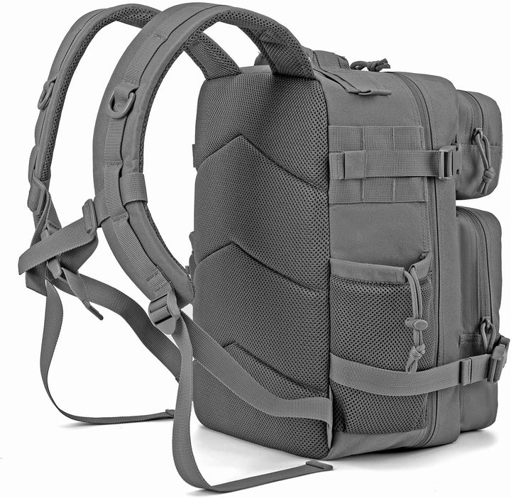 QT&amp;QY Taktischer MilitäR Rucksack Herren Gross 25l/35l/45L Bundeswehr Rucksack 3 Tage Molle Armee Ru