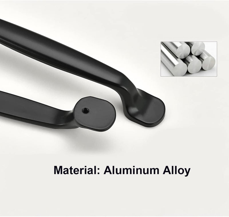 Qrity 20 Stück Lochabstand - 96mm Solide Material Aluminiumlegierung Möbel Griffen Kabinett Griffe M