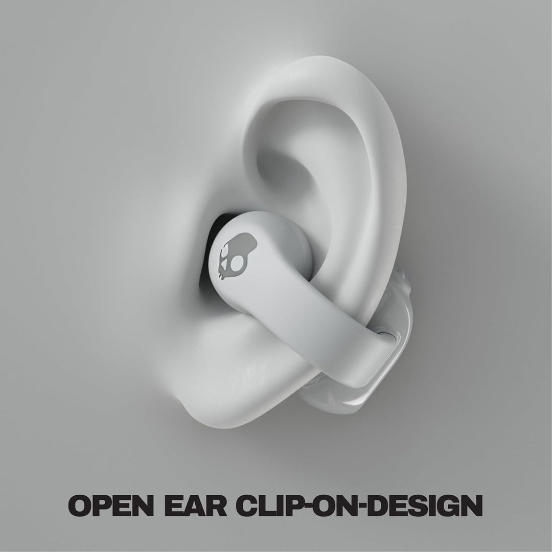 Skullcandy Push 720 Open Wireless Open Ear Bluetooth Earbuds, Headphones, Waterproof, Clip-On Lightw