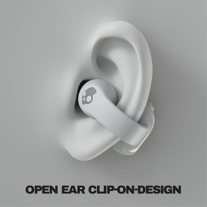 Skullcandy Push 720 Open Wireless Open Ear Bluetooth Earbuds, Headphones, Waterproof, Clip-On Lightw