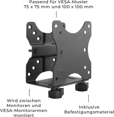 HumanCentric Thin Client-Montagehalterung, befestigen Sie einen Mini-PC oder Computer an einem VESA-