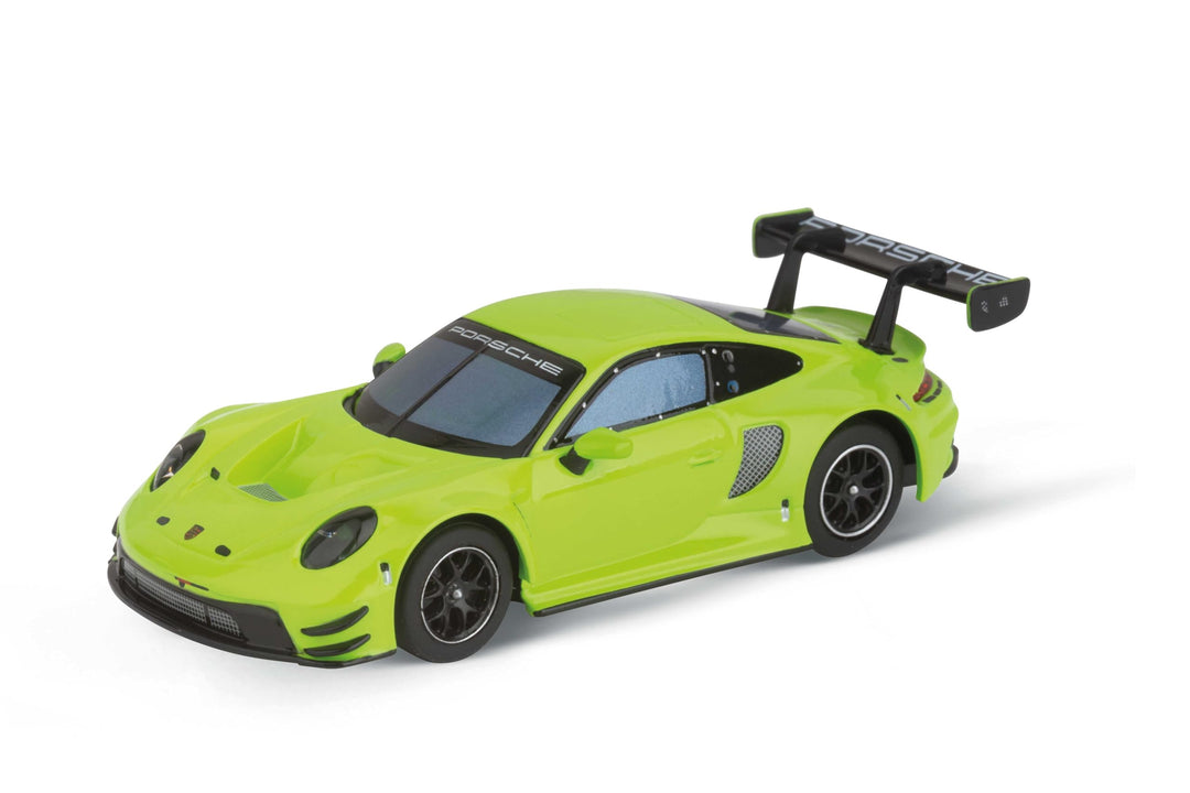 Carrera Hybrid I Porsche 911 GT3 R Greeno I Massstab 1:50 I Front- und Rücklichter I Bis zu 30 Minut