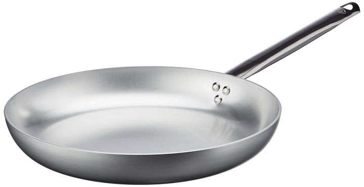 Pentole Agnelli Professionelle Pfanne Aluminium 3 mm niedrig spezielle Form zum Wenden durch Hochwer