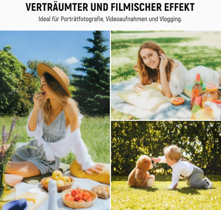 NEEWER Black Diffusion 1/4 Filter Kompatibel mit DJI Osmo Nano, aufschraubbarer Action Cam Objektiv