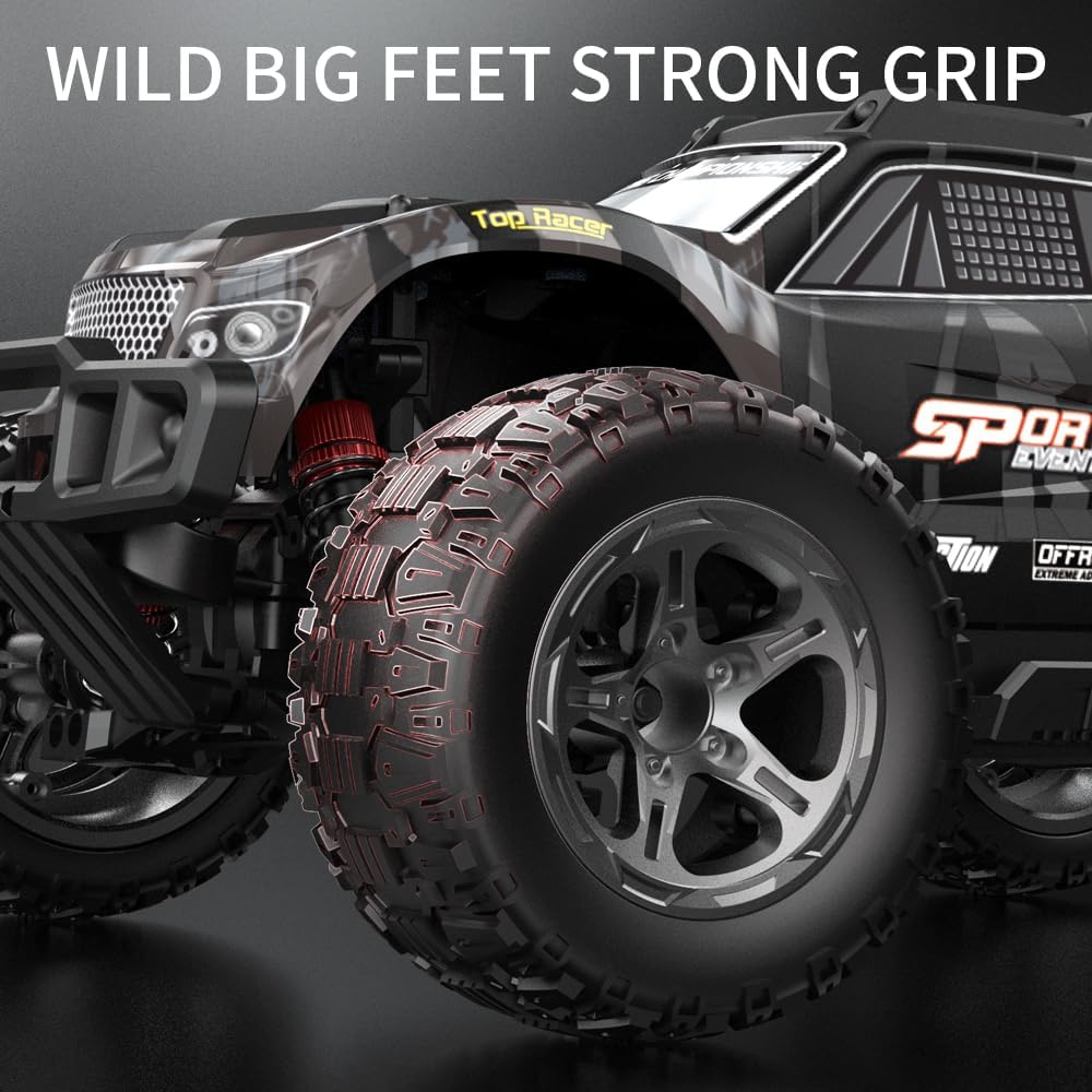X-Verse KF10 1:10 Ferngesteuertes Auto für Erwachsene, 4WD 50KM/H Wasserdichtes RC Auto mit Hochgesc