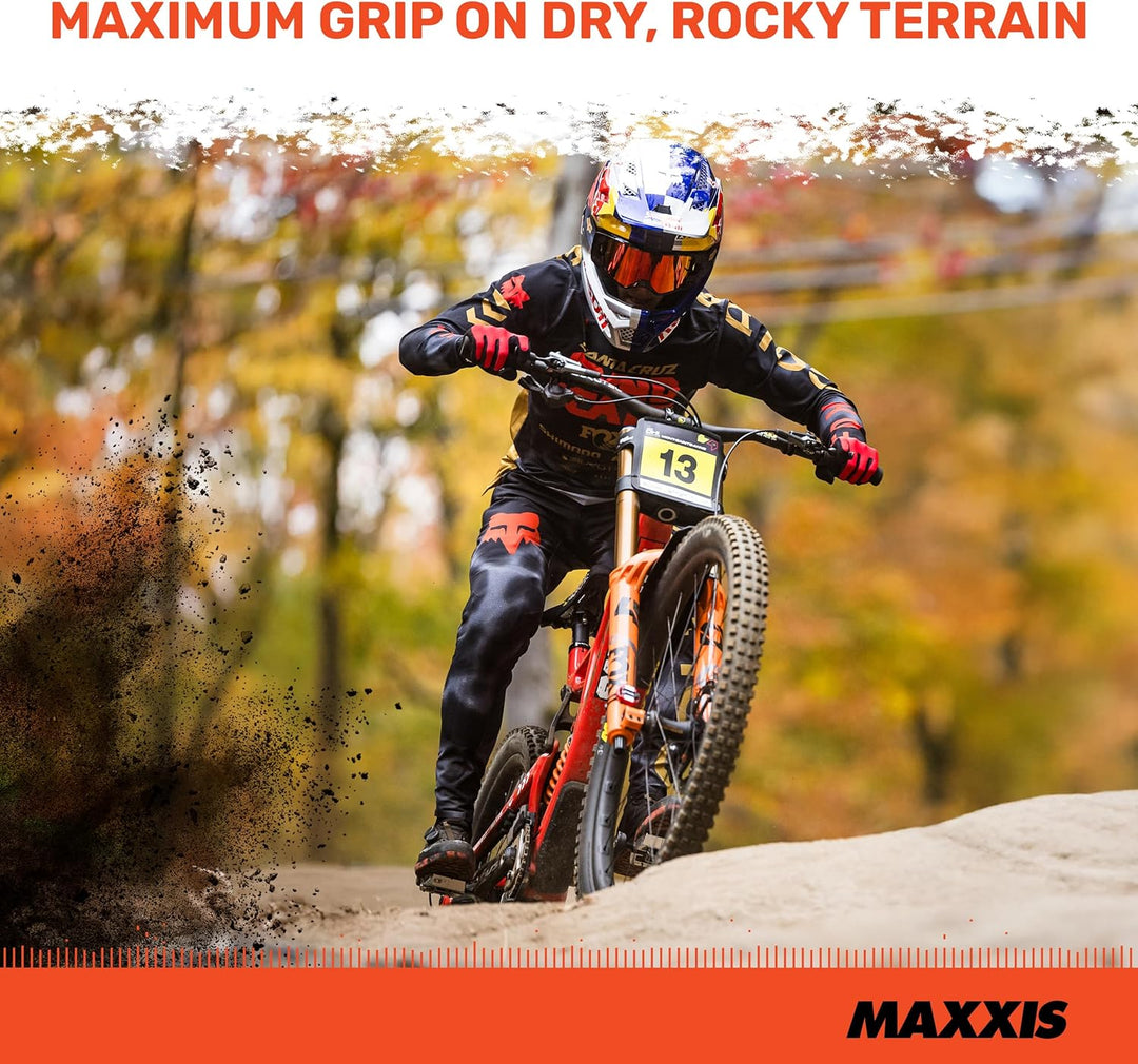 Maxxis Unisex Aggressor zusammenklappbar Dual Compound TR/DD Reifen 29x2.50WT Schwarz, 29x2.50WT Sch