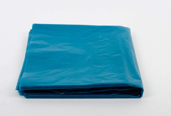 Funny LDPE-Regenerat Müllsäcke, blau, lose, 240 l, Typ 80, 1er Pack (1 x 100 Stück) Single, Single
