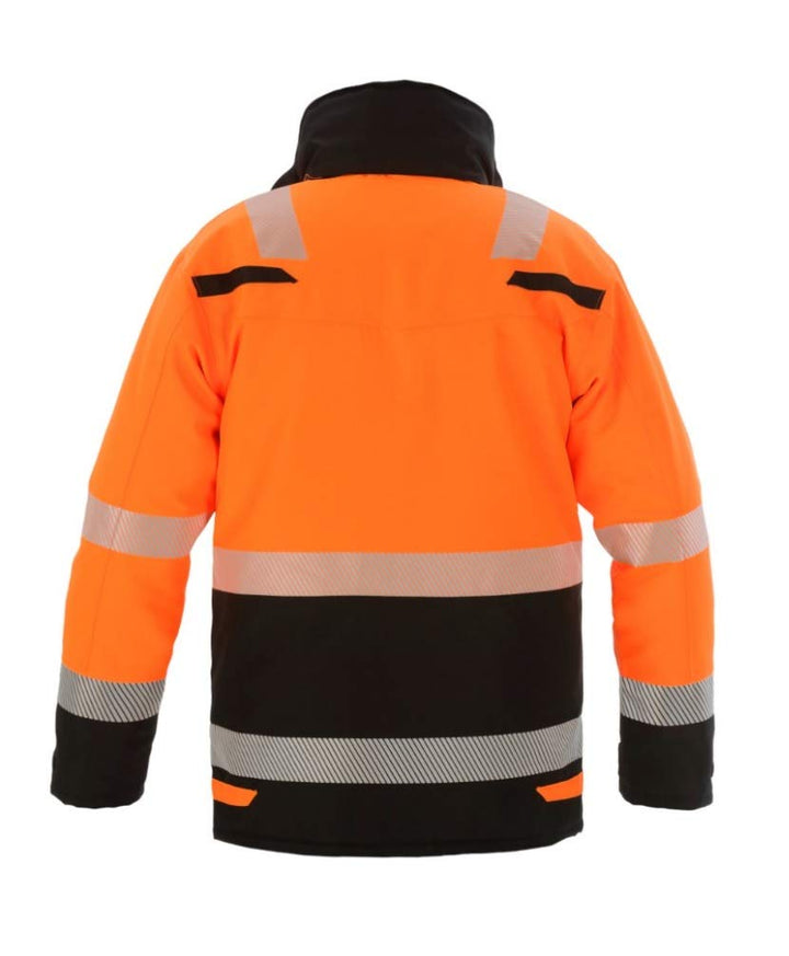 072398OBP Uddel Abnehmbarer Parka Orange/Schwarz Grösse XL XL Neonorange - Schwarz, XL Neonorange -