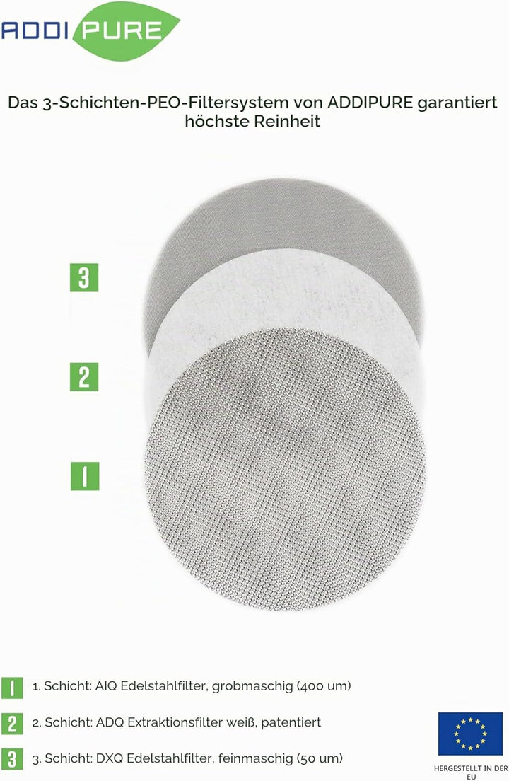 ADDIPURE PEO 60 x 35, höhenverstellbares, lebensmittelechtes Aluminium, natureloxiert, Pflanzenfüllm