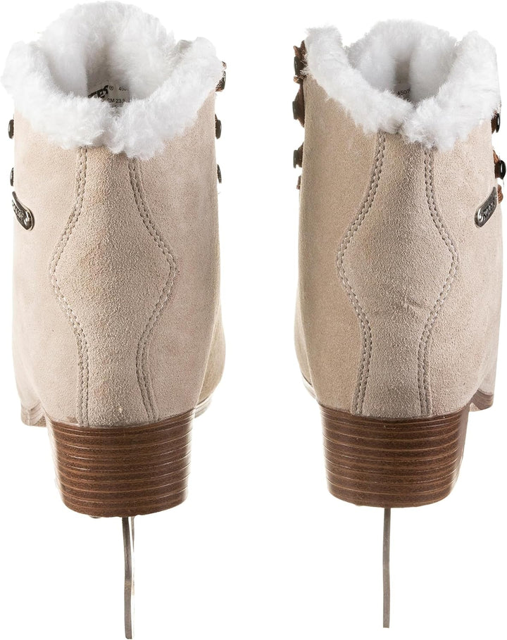ROCES Damen Suede Eco-fur Freizeit-Schlittschuh 40 suedebrown, 40 suedebrown