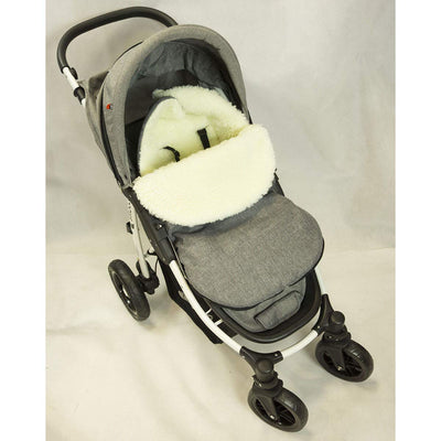 Baby Fusssack WinterFusssack für Kinderwagen wolle Graphit [071] Graphit mit Kaputze, Graphit mit Ka