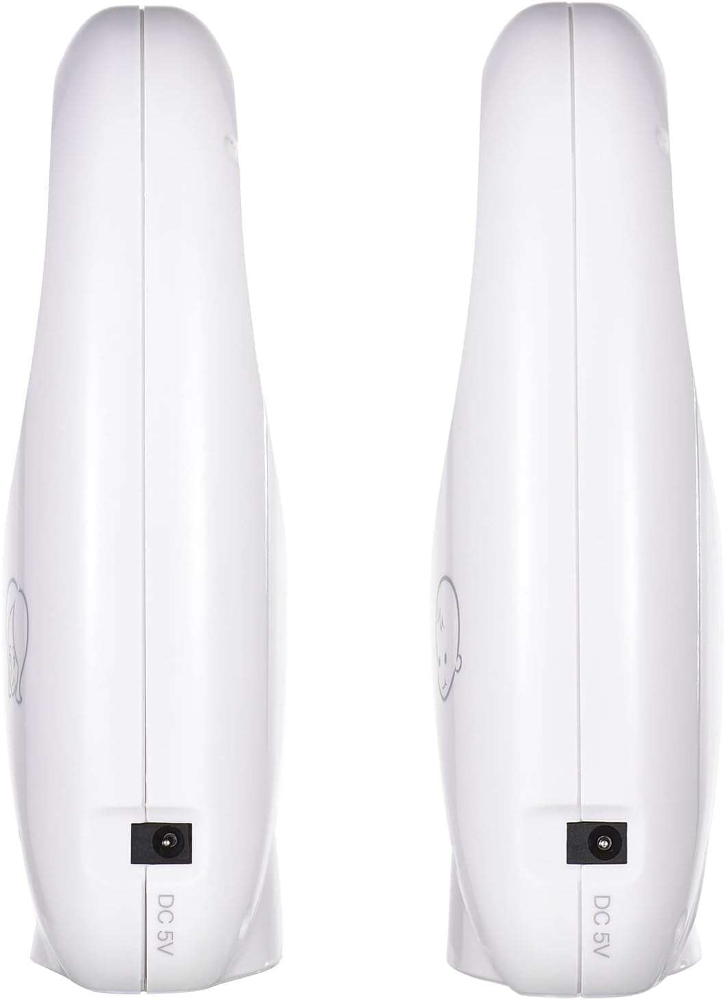 Irfora Tragbares 2,4-GHz-Drahtlos-Digital-Audio-Babyphone Einweggespräch Kristallklarer Baby-Schrei-