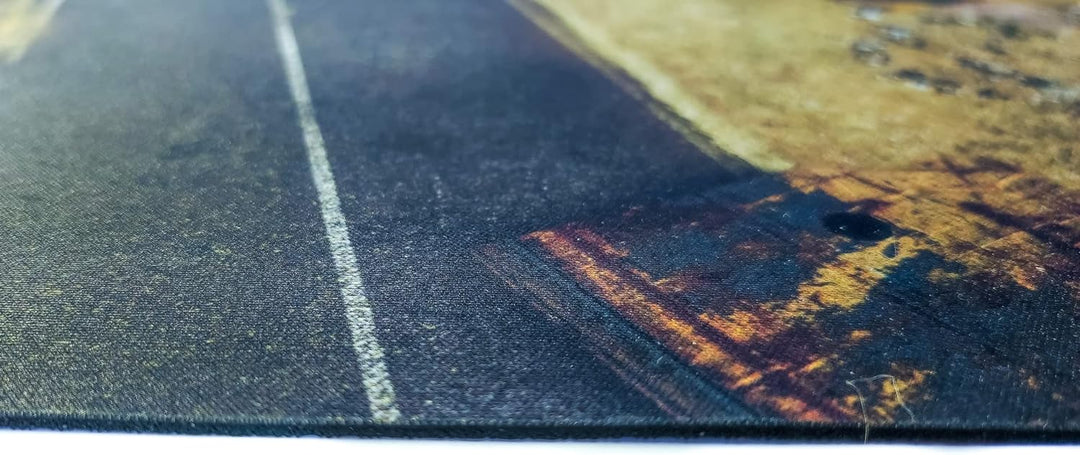 PLAYMATS A025-R-gl Gaslands Battlemat, Rubber mat, Fury Road, 36" x 36" / 91,5 cm x 91,5 cm