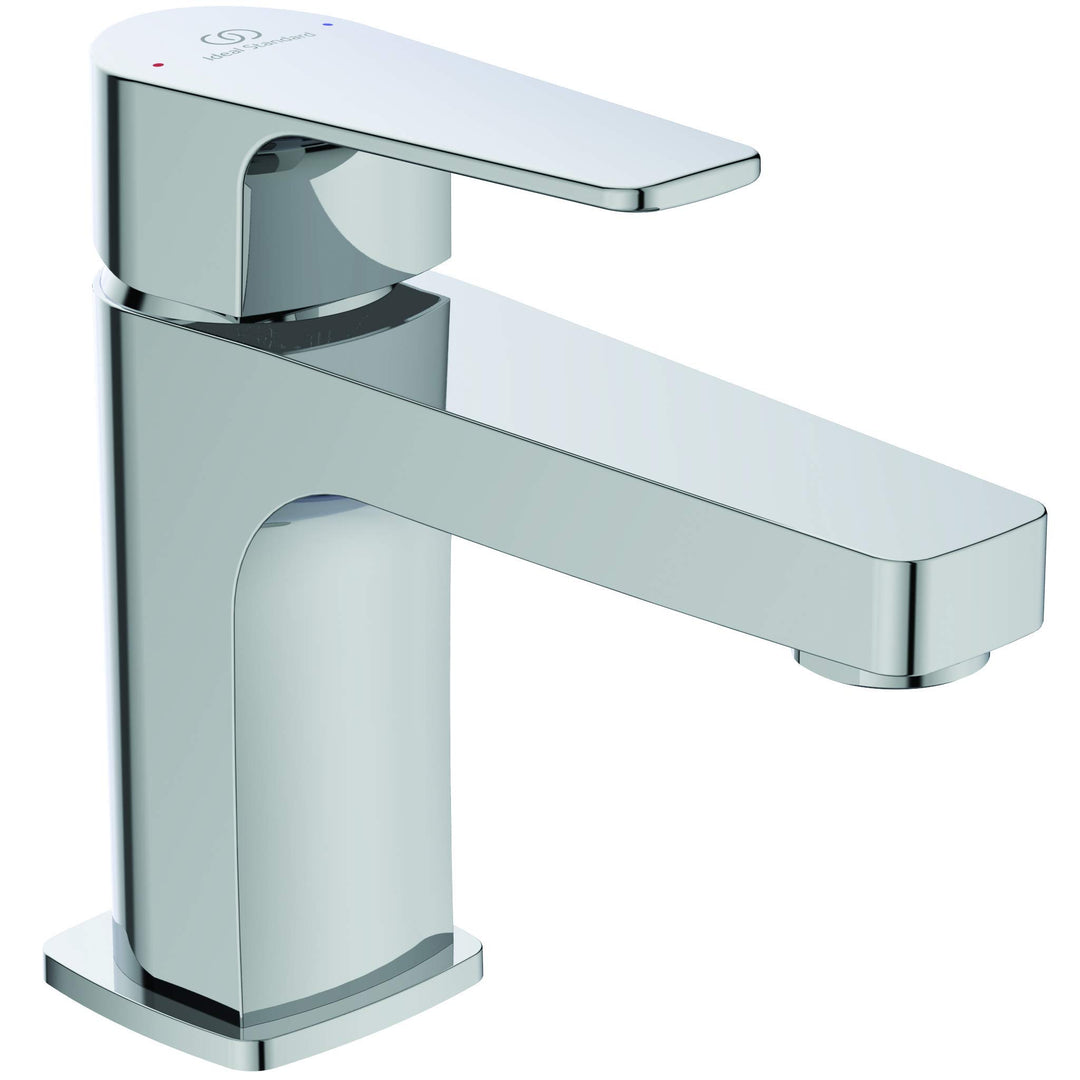 Ideal Standard BC682AA Cerafine D Waschtischarmatur ohne Ablauf, Bad-Wasserhahn mit Auslauf, Mischba