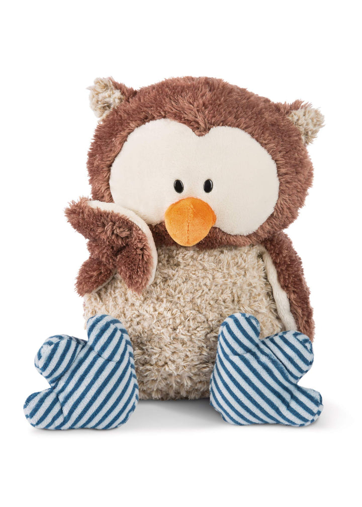 NICI 48079 Kuscheltier Eule Oscar 50cm mit drehbarem Kopf, BRAUN, 50 cm, 50 cm