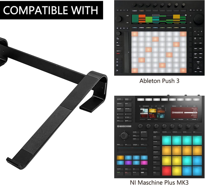 Aluminium-Drum-Controller-Ständer, tragbarer Kühlständer, kompatibel mit NI Maschine Plus MK3/Ableto