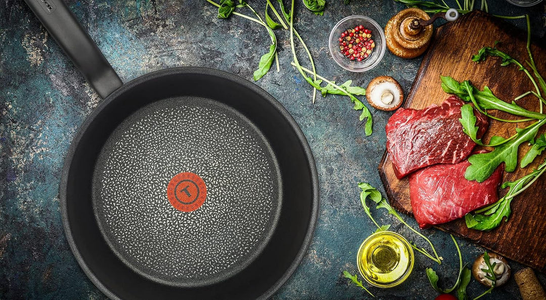 Tefal C69502 Hard Titanium+ Pfanne | 20 cm | Für alle Herdarten inklusive Induktion | Antihaftversie