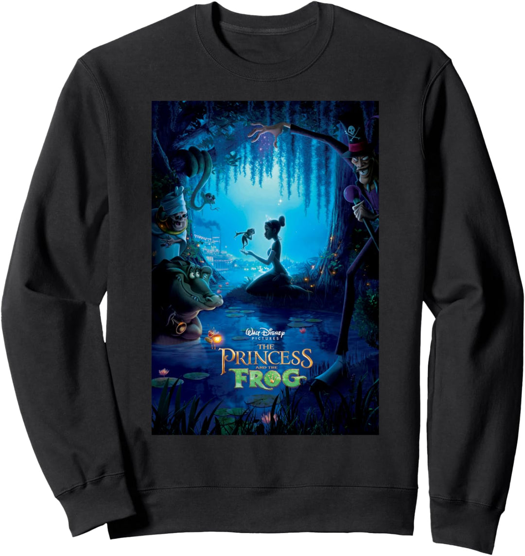Disney Princess And The Frog Classic Poster Sweatshirt