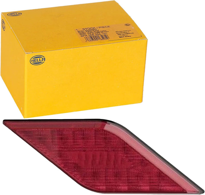 HELLA - Heckleuchte - Shapeline Style - LED - 24/12V - Anbau/geschraubt - Lichtscheibenfarbe: rot -