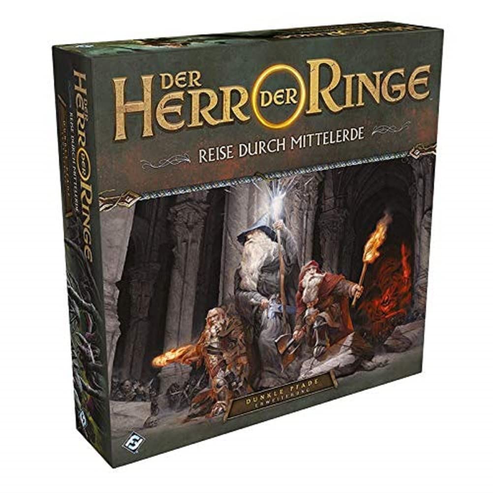 Asmodee | Fantasy Flight Games | Der Herr der Ringe: Reise durch Mittelerde – Dunkle Pfade | Erweite