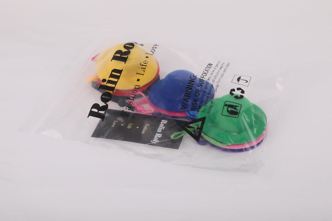 Rolin Roly 8PCS HühnerhelmVogelhut Kopfbedeckung Chicken Hats Hühnerhut Runder Kleiner Hut Mehrfarbi