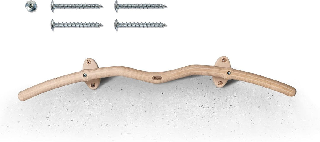 Kraxlboard® Snake Klimmzugstange, die Pull-Up Bar aus Holz für die Wandmontage