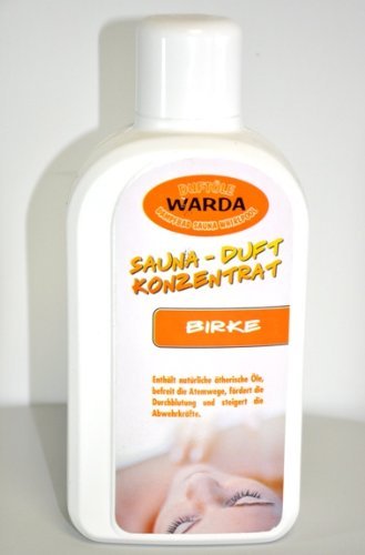 Warda Aufguss Birke 1l für die Sauna, Konzentrat, Saunaaufguss
