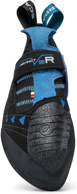 Scarpa Instinct VSR Kletterschuhe, Black-Azure, EU 37.5