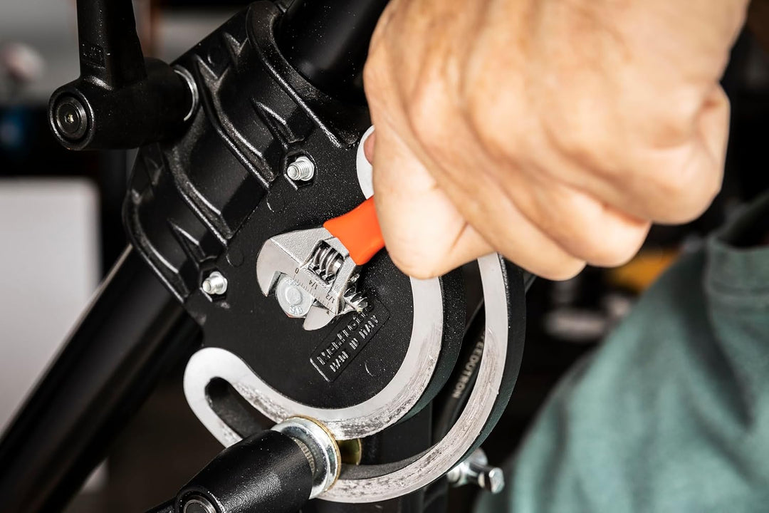 Crescent AC24CVS 10,2 cm (4 Zoll) verchromter verstellbarer Schraubenschlüssel, mit Sechskant-Backen