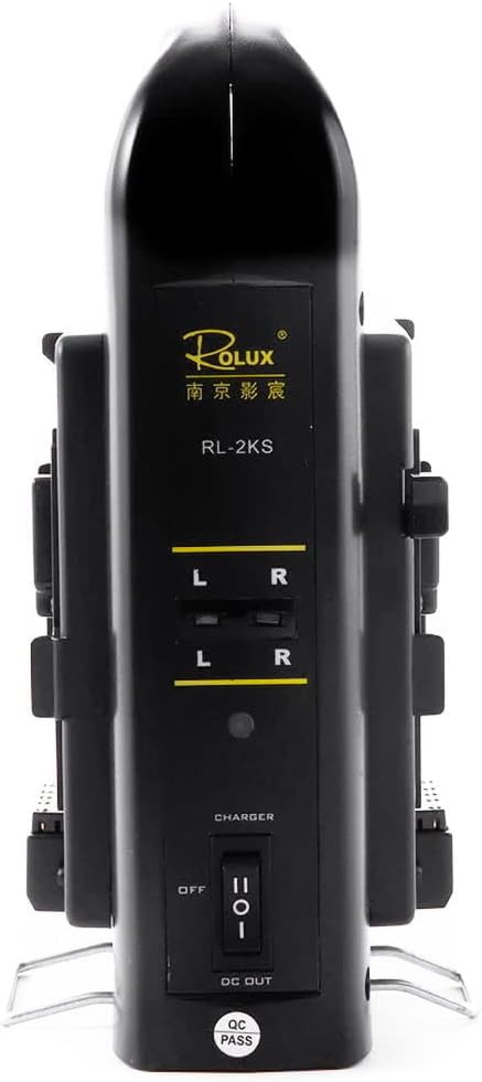 Fomito Dual V-Mount Ladegerät für Alle 14.4V / 14.8V BP Batterien