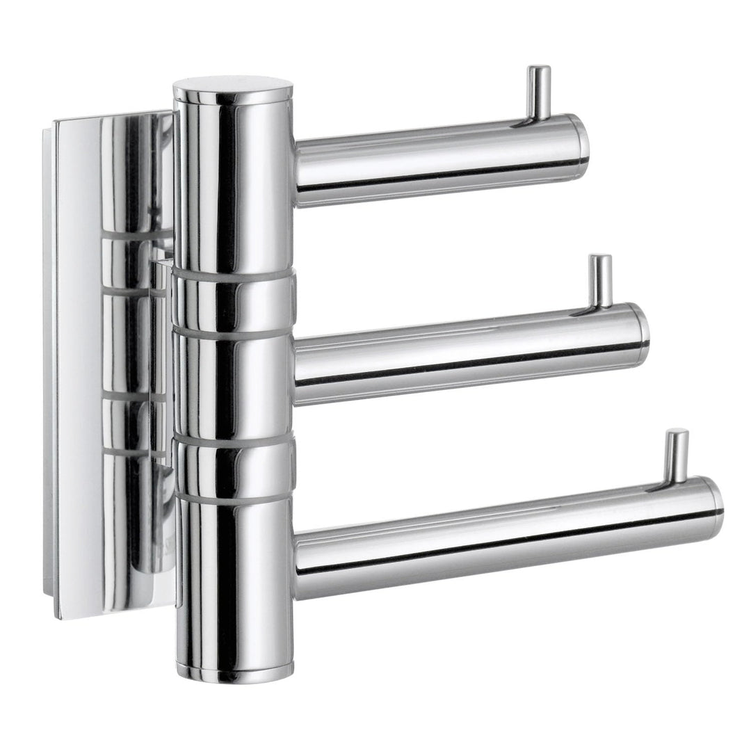 Smedbo "Pool Swing Arm Dreifach Haken, Silber