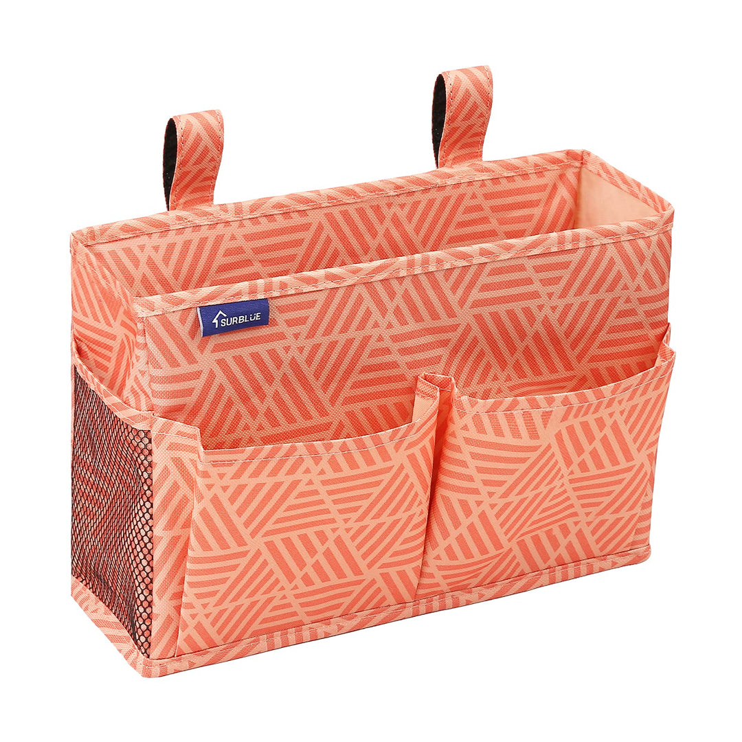 Surblue Bedside Caddy Hängebett Organizer Aufbewahrungstasche Tasche für Etagen-und Krankenhausbette