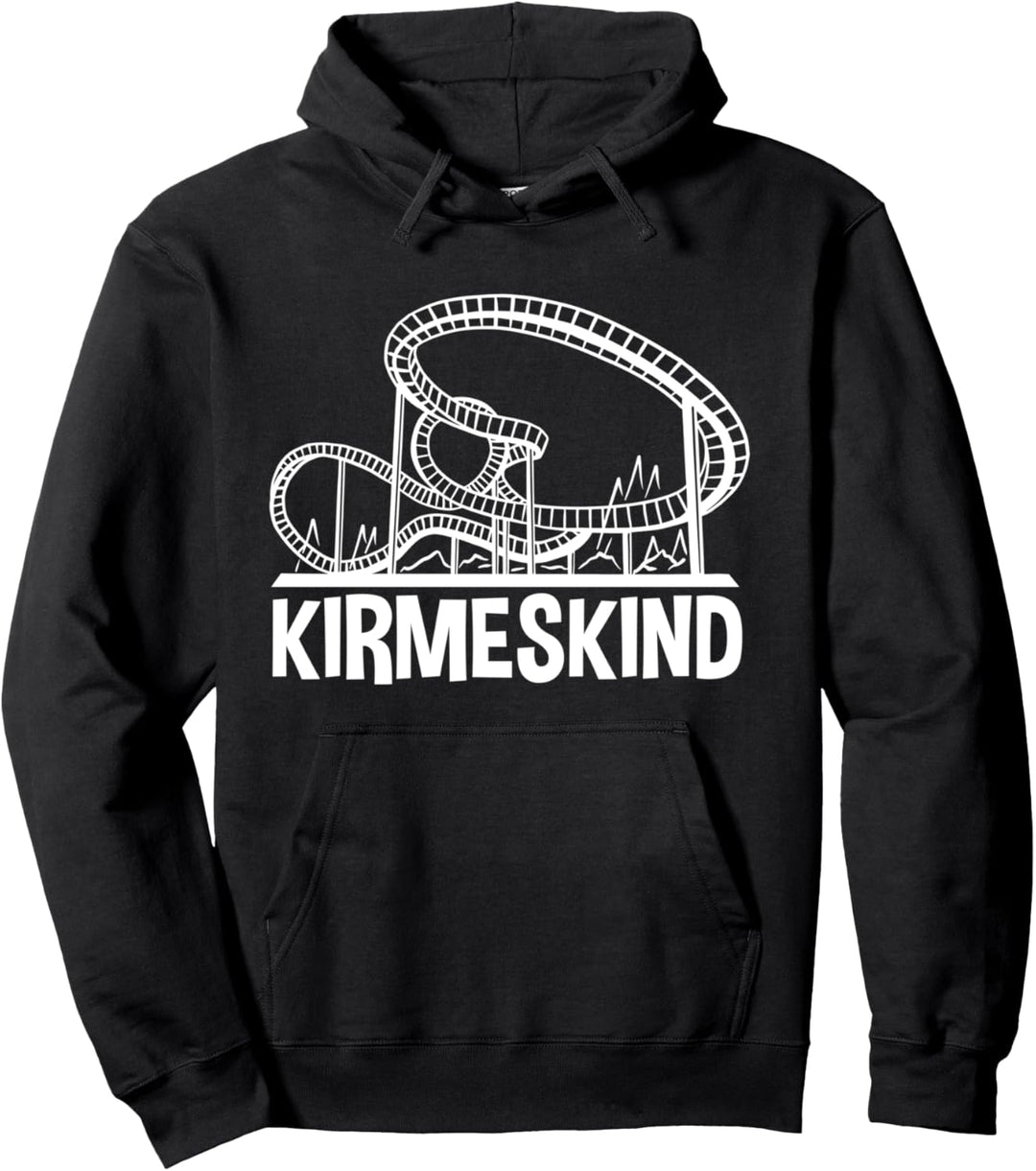 Freizeitpark Jungs Rollercoaster - Kirmeskind Achterbahn Pullover Hoodie