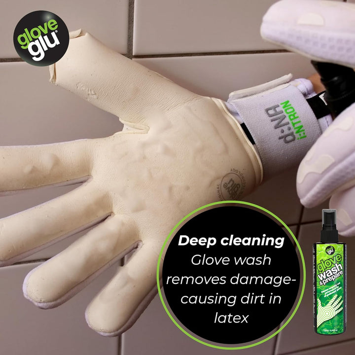 gloveglu Glove Glue Glove Care System Torwarthandschuhe, 120 ml, 3 Stück, 900333, Mehrfarbig, Einhei