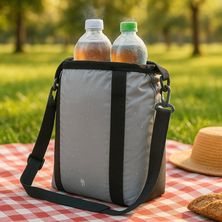 Einkaufstasche für Fahrrad - Fahrradtasche hinten einsetzbar als Gepäckträgertasche - inkl. herausne