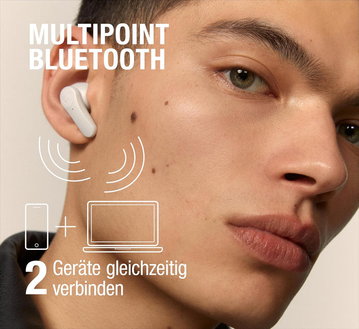 Fresh 'n Rebel Twins Rise, kabellose In-Ear-Bluetooth-Kopfhörer mit Geräuschunterdrückung, Ambient M