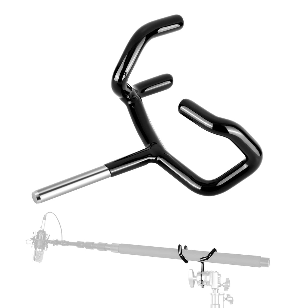 NEEWER Metall Mikrofonarmhalterung für C Stative und Mikrofonständer, schwarz CM-NA-1(Schwarz), CM-N