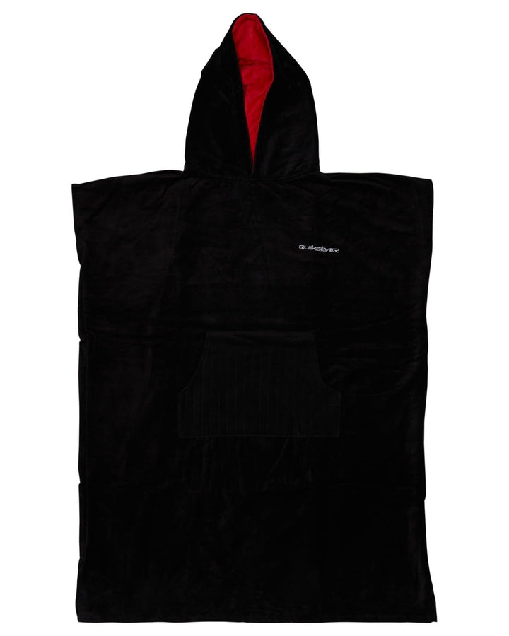 Quiksilver Hoody Towel - Surf-Poncho für Männer Grau Grey/Black/Black, Grey/Black/Black