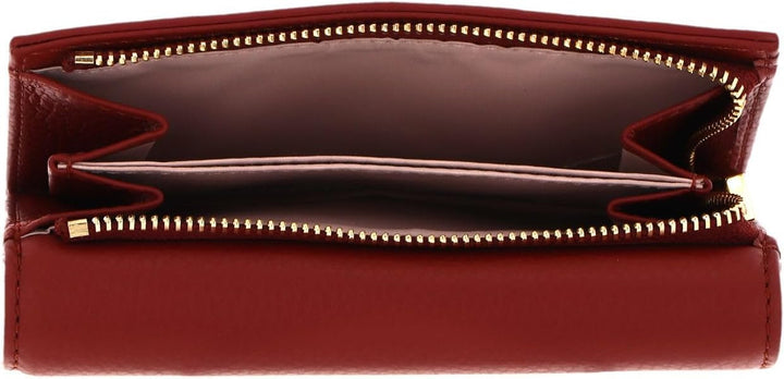 Coccinelle Ida Flap Wallet Acero
