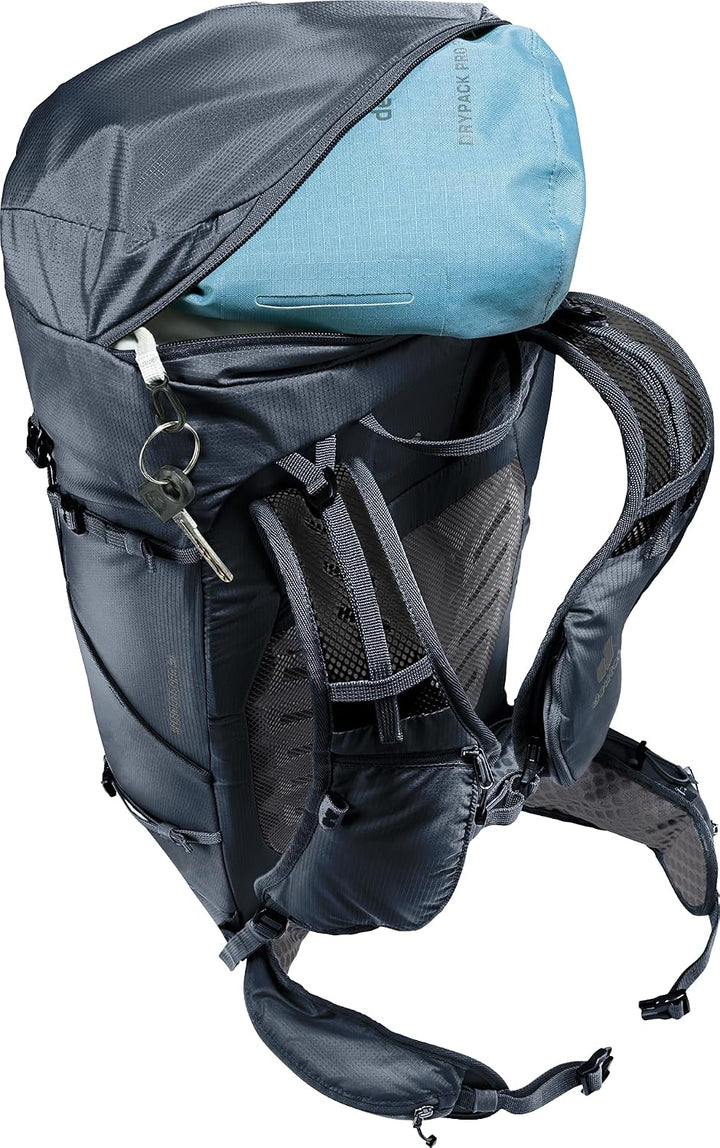 deuter Speed Lite Pro 30 leichter Wanderrucksack 22 x 28 x 65 cm Schwarz, 22 x 28 x 65 cm Schwarz