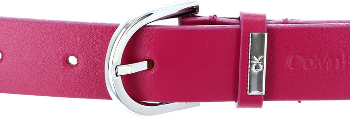 Calvin Klein Round Belt W85 Cerise