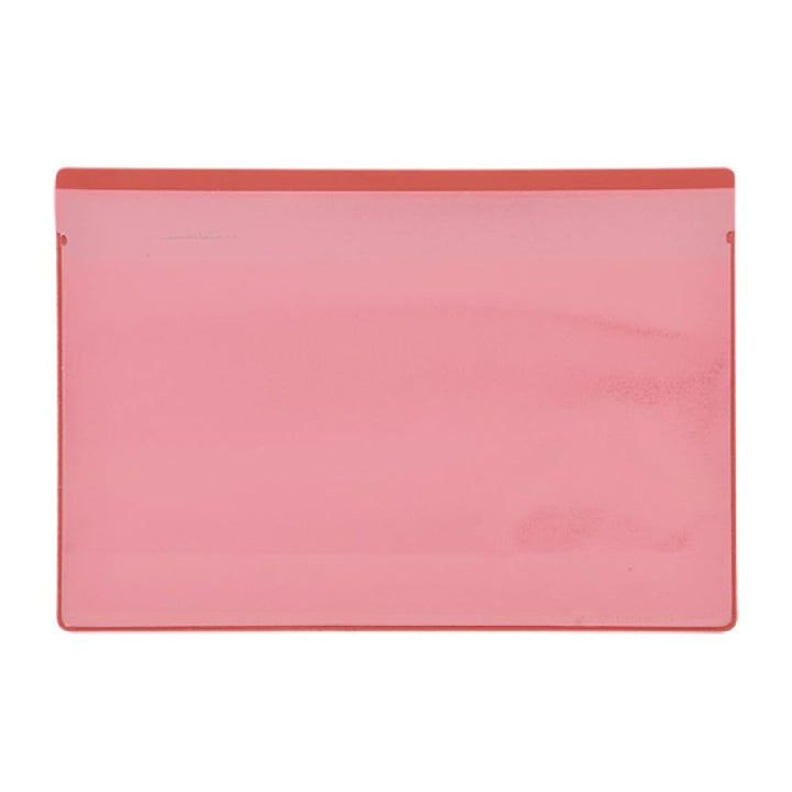 Krog Magnettasche A6, 25 Stück Rot Rot A6 quer, Rot A6 quer