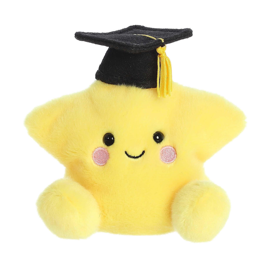 Aurora Adorable Palm Pals Magna Graduation Star Stofftier im Taschenformat Sammelspa Gelb 12,7 cm